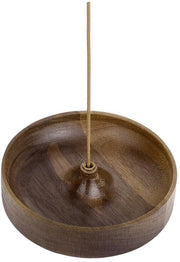 Brander di Aromi in Noce - Contenitore di Aromi - Terapia dell'Aromaterapia - Meditazione - Compacto - Legno Sostenibile