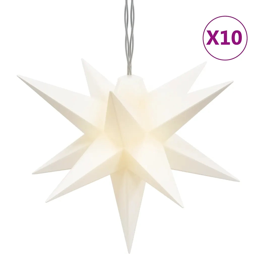 Luci di Natale 10 LED Bianche 10 cm 356203