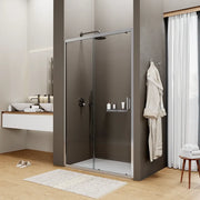 Porta doccia 145 cm scorrevole reversibile vetro 6mm trasparente h190 | Sicily