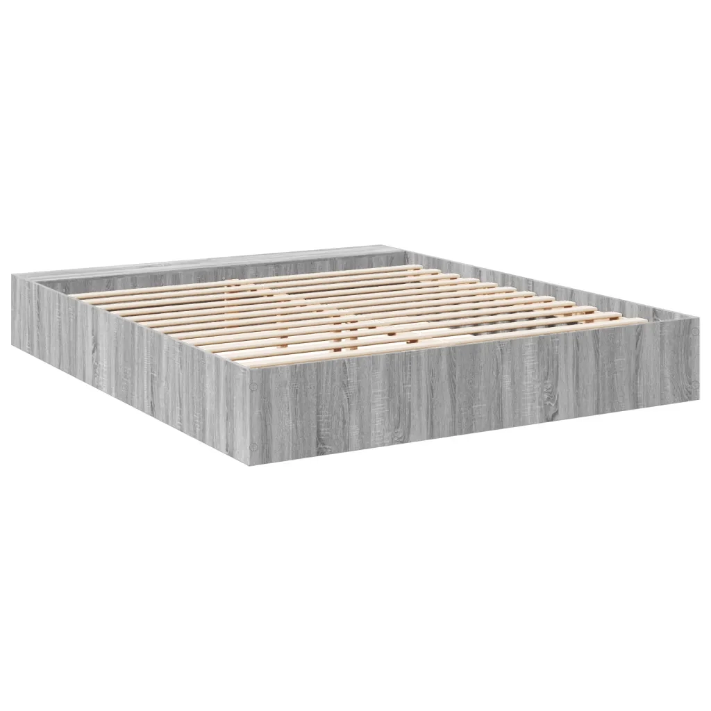 Giroletto Grigio Sonoma 200x200 cm in Legno Multistrato 3280543