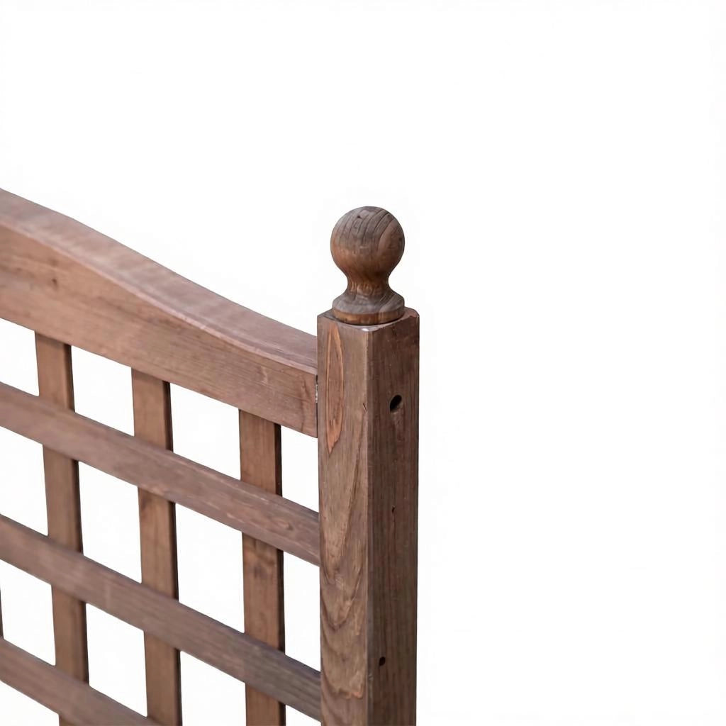 Fioriera con struttura rampicante, aiuola rialzata con retro in rete, elegante supporto per piante, elegante contenitore per piante con struttura a re