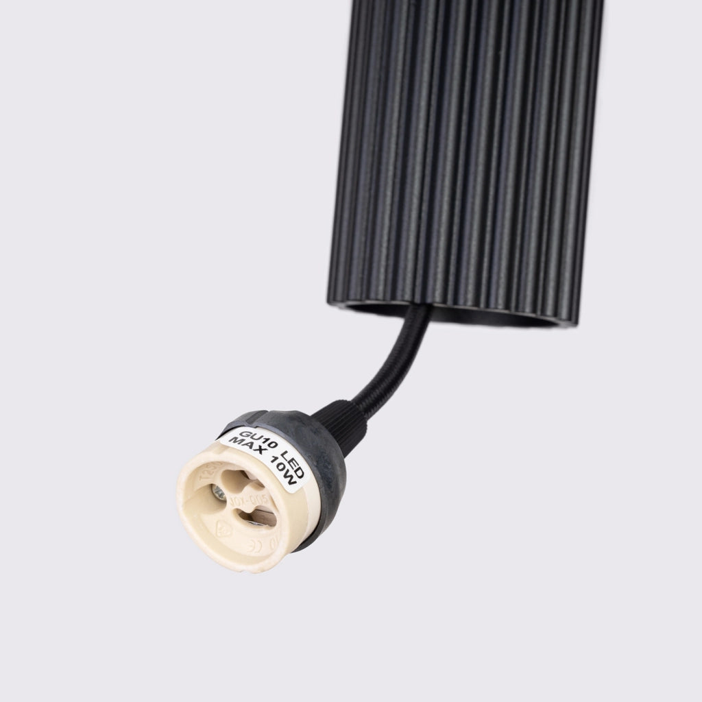 Lampada a sospensione KARBON 2 nero