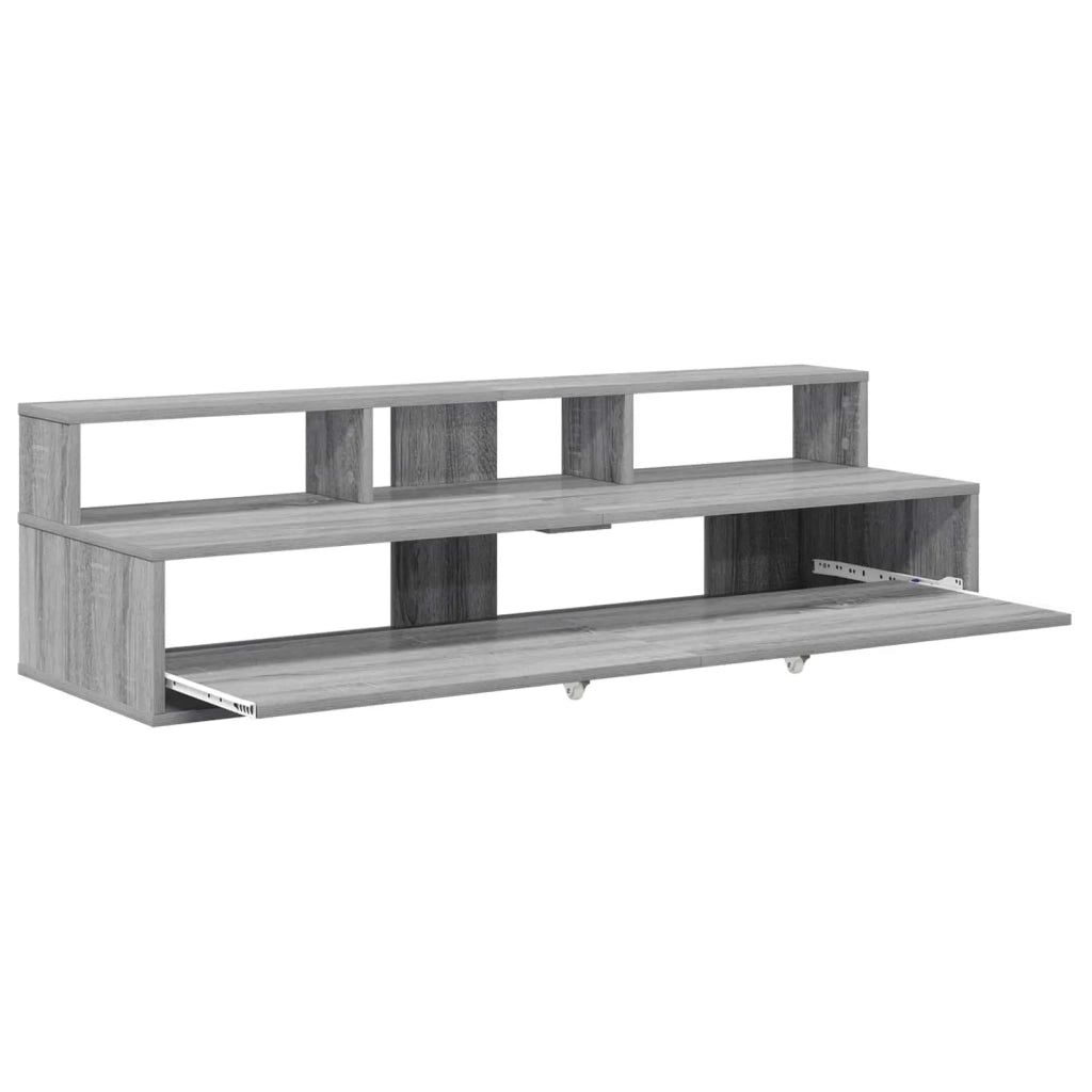 Scrivania studio Sonoma grigio 110 x 42,5 x 36 cm 8006737