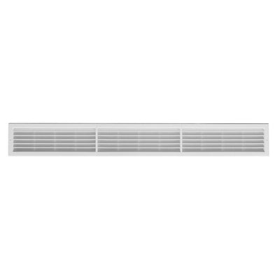 GRIGLIA DA INCASSO CON RETE L. 1042 X H. 130 MM- Bianco- FIRST- pezzi 1