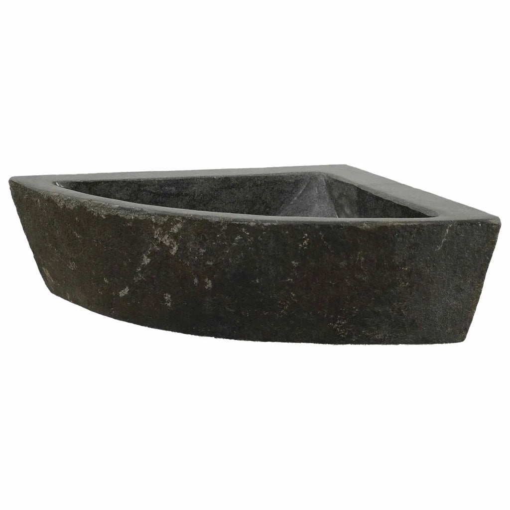 Lavabo Grigio (38-45) x (38-45) x 12 cm Pietra di Fiume 4103954