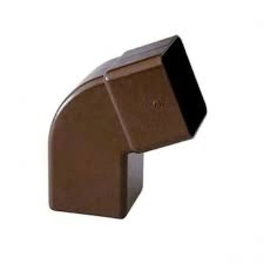 Gronda pvc color testa di moro d .100 quadra - curva 87 b08lt8bzc