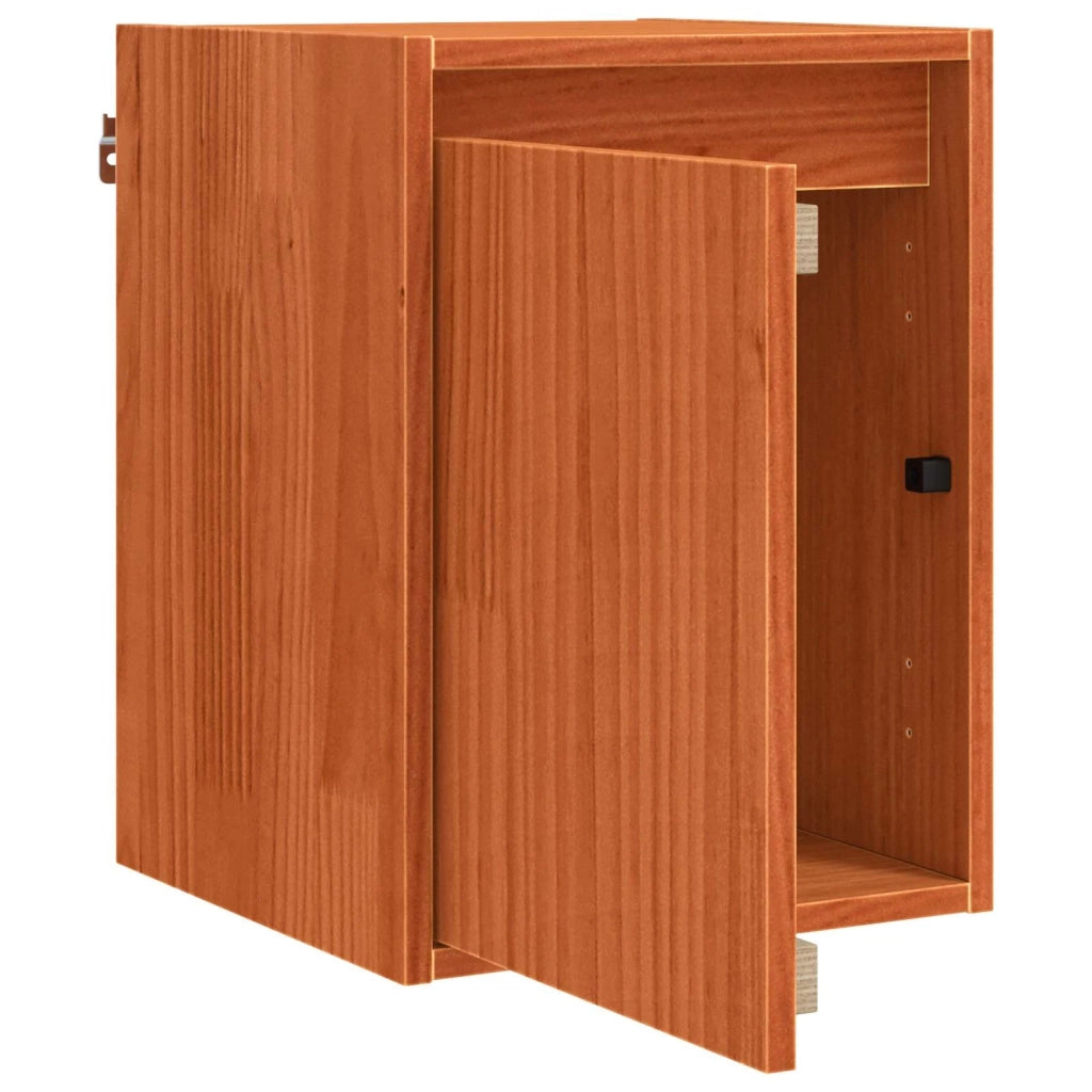 Armadietto a muro 2 pcs Marrone cerato 30 x 30 x 40 cm 869868