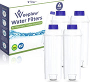 Filtro acqua per macchine Delonghi - Compatibile - 4 pezzi