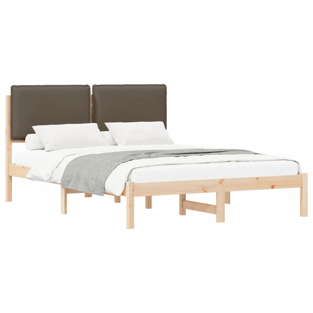 Letto con Testiera Rivestita Talpa 120 x 190 cm 877857
