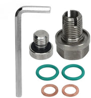 Set di riparazione autoforante in acciaio inossidabile - con O-ring - prestazioni elevate - installazione semplice - autoforante