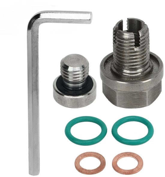 Set di riparazione autoforante in acciaio inossidabile - con O-ring - prestazioni elevate - installazione semplice - autoforante