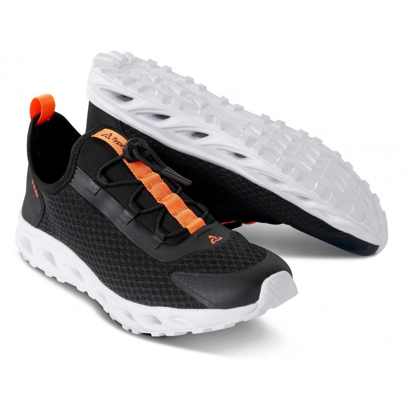TS10 SNEAKER NERE/ARANCIONI 42