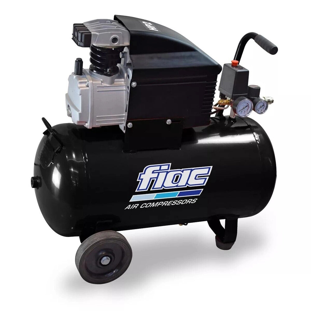 COMPRESSORE ARIA SERBATOIO 50Lt MOTORE 2Hp F5020 STRATOS 50 FIAC 1129981123