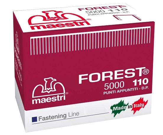 PUNTI METALLICI 110 FOREST PER FISSATRICI MANUALI 5000 PEZZI