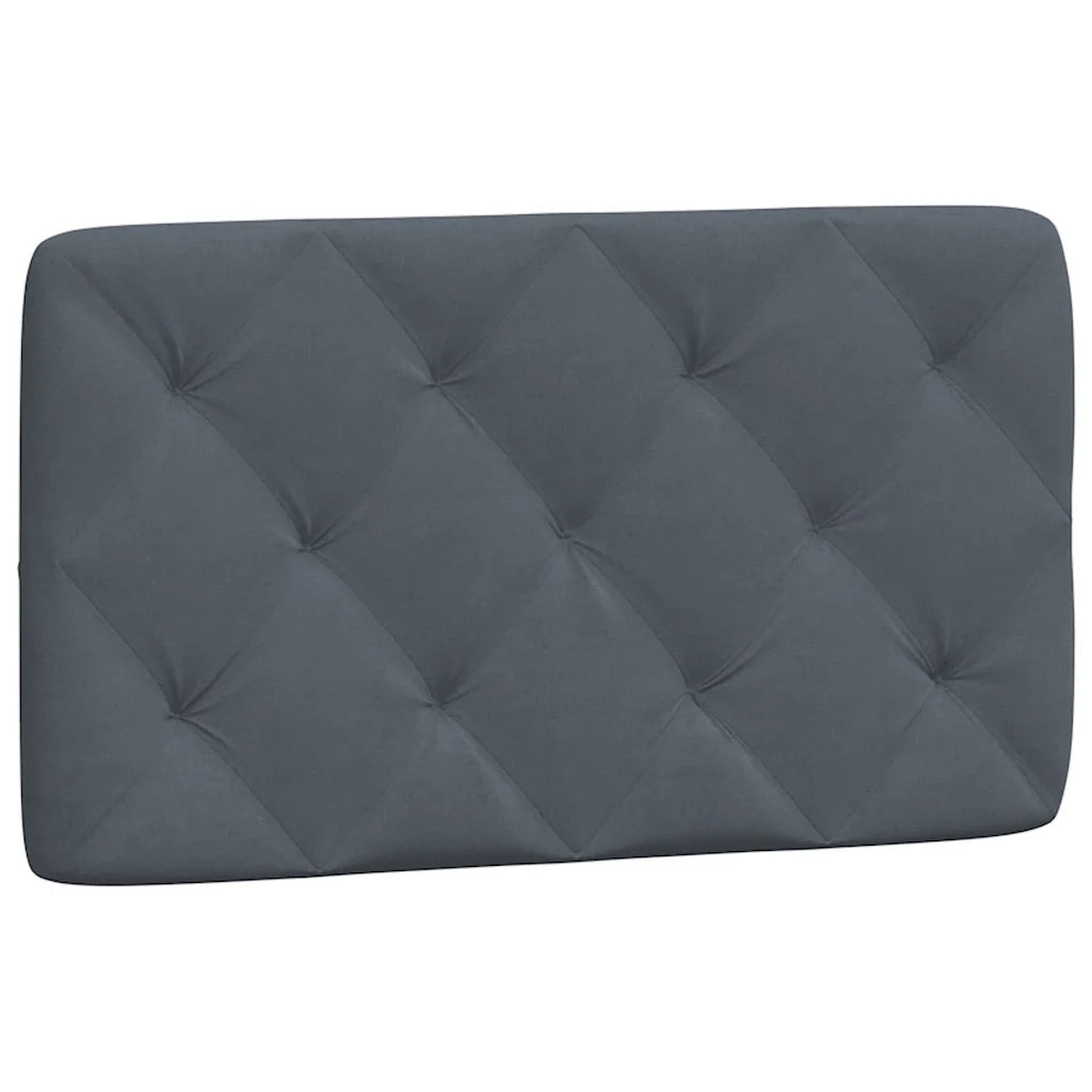 Letto singolo | Letto per adulti | Giroletto senza Materasso Grigio Scuro 80x200 cm Velluto