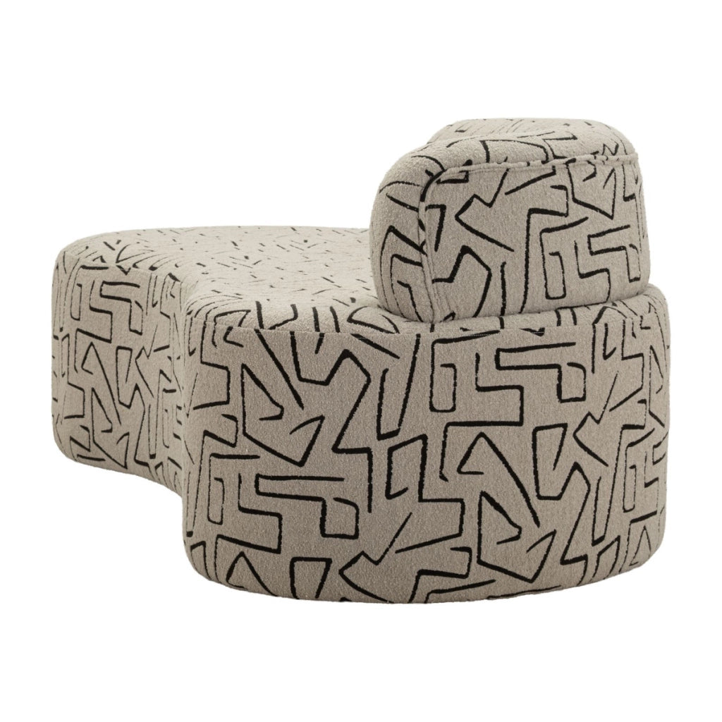 Divano VKH1064, Multicolore, Spugna, 176x91,5x69 cm
