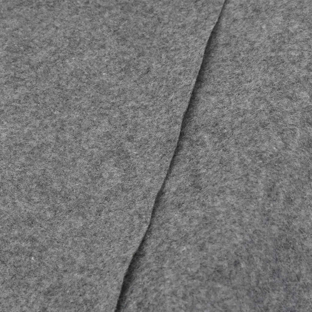 Telo Sotto Piscina Grigio Chiaro ?458 cm Geotessile Poliestere