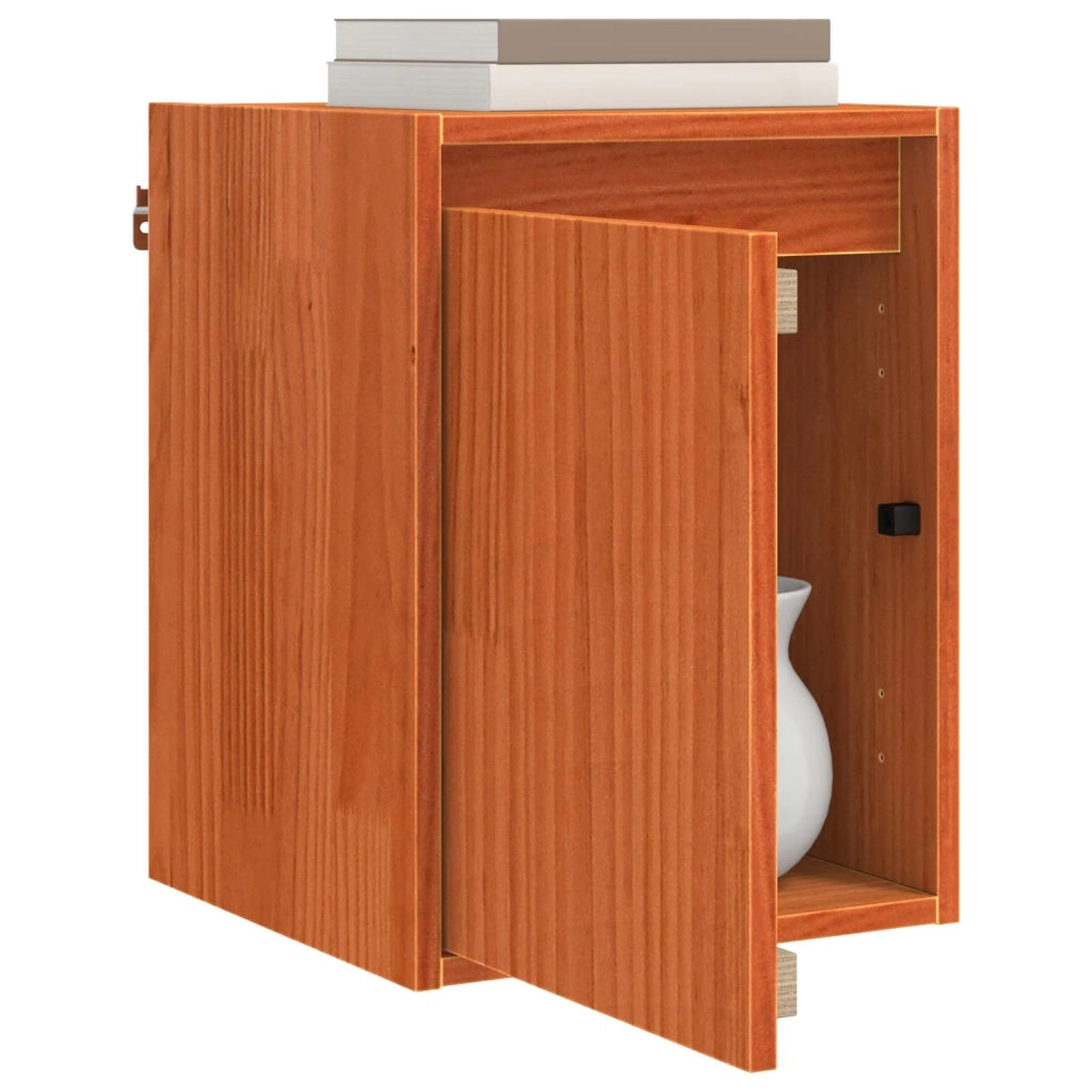 Armadietto a muro 2 pcs Marrone cerato 30 x 30 x 40 cm 869868