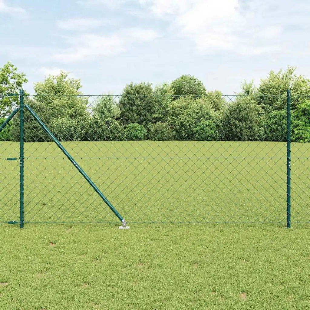 Palo della recinzione Verde 10 x 1,4 m (rete 40 x 40 mm)