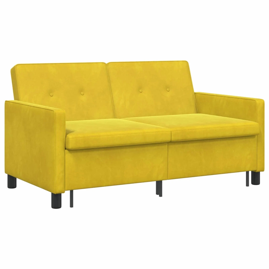 Divano letto Giallo Tessuto 42033359