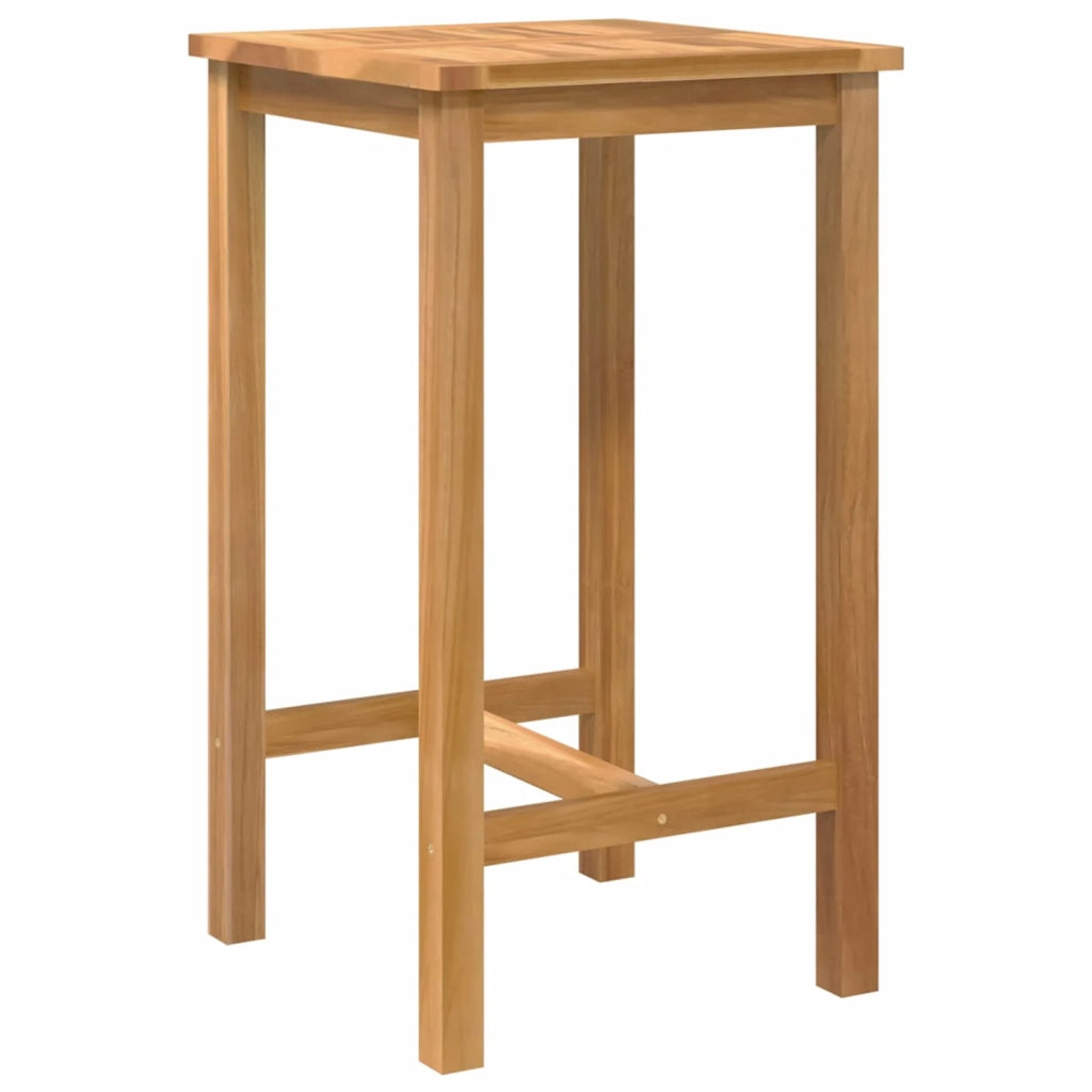 Set Bar da Esterno 3 pz Non trattato Legno di teak solido 3422497