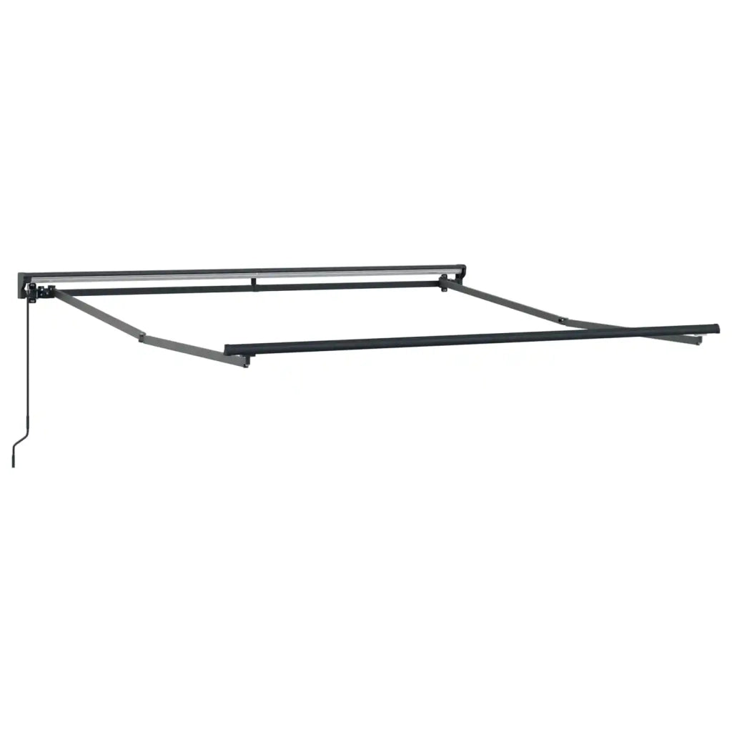 Struttura della tenda-Telaio per tenda da sole Verde e Giallo 300 x 250 cm 536773