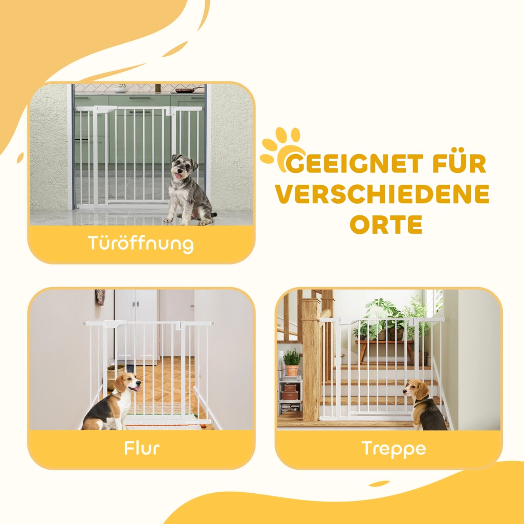 Cancello di sicurezza per scale bambini ¨C Minimal ¨C 76x76 cm bianco