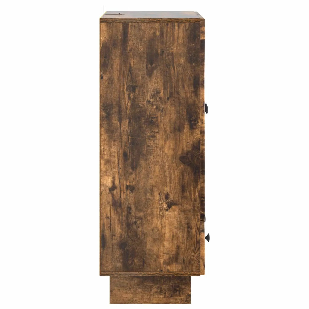 Credenza | Madia | Buffet da pranzo | Armadio da pranzo Quercia Affumicata 66 x 34,5 x 95 cm