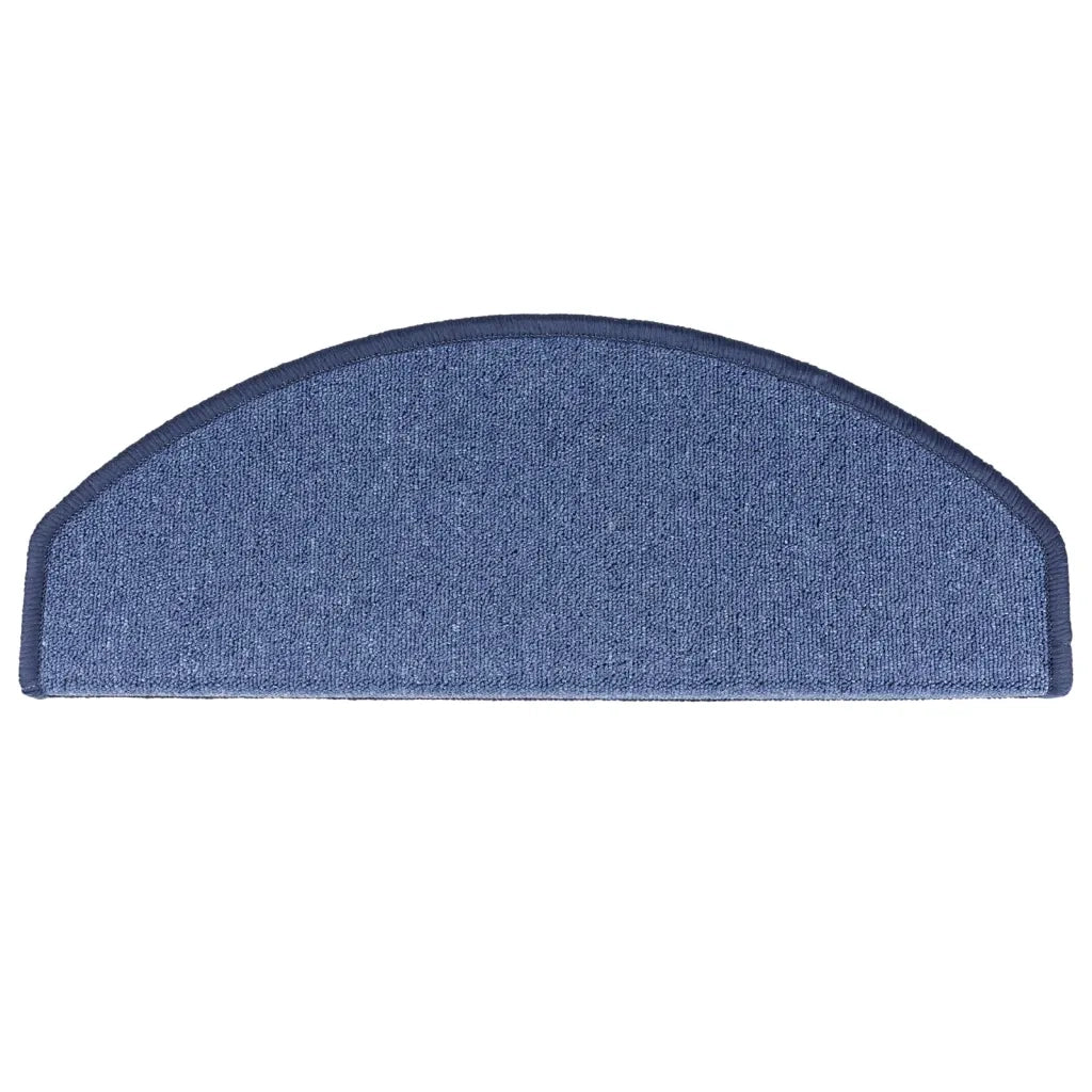 Tappetini per Scale 15 pz | Gradini per Scale Blu 65x24x4 cm
