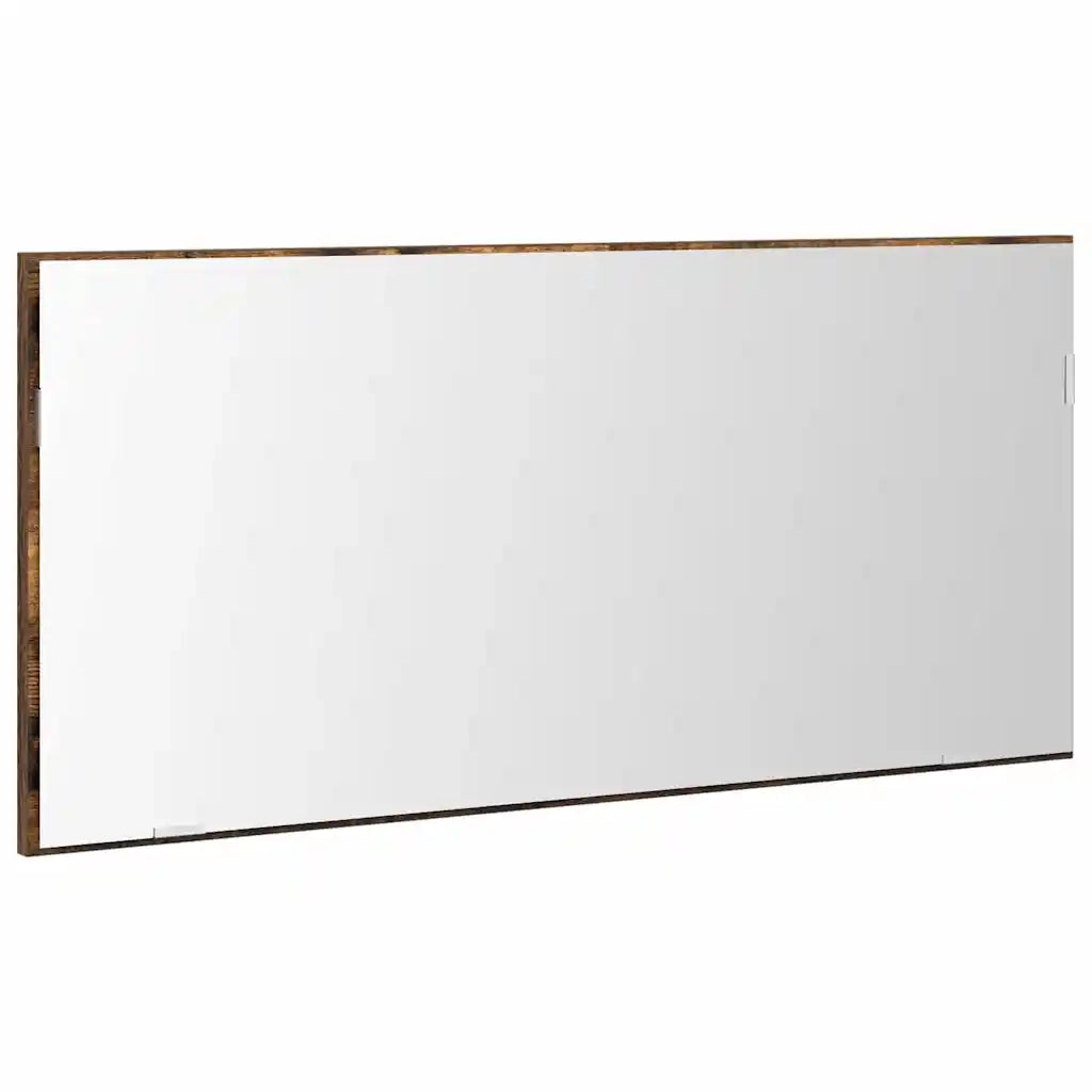 Specchio Marrone 80 x 37 cm Vetro e Legno Ingegnerizzato