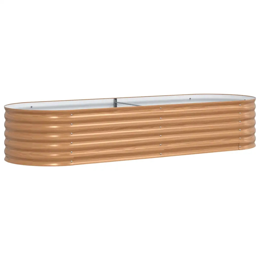 Letto Rialzato Marrone 240 x 80 x 44 cm Acciaio 42011332