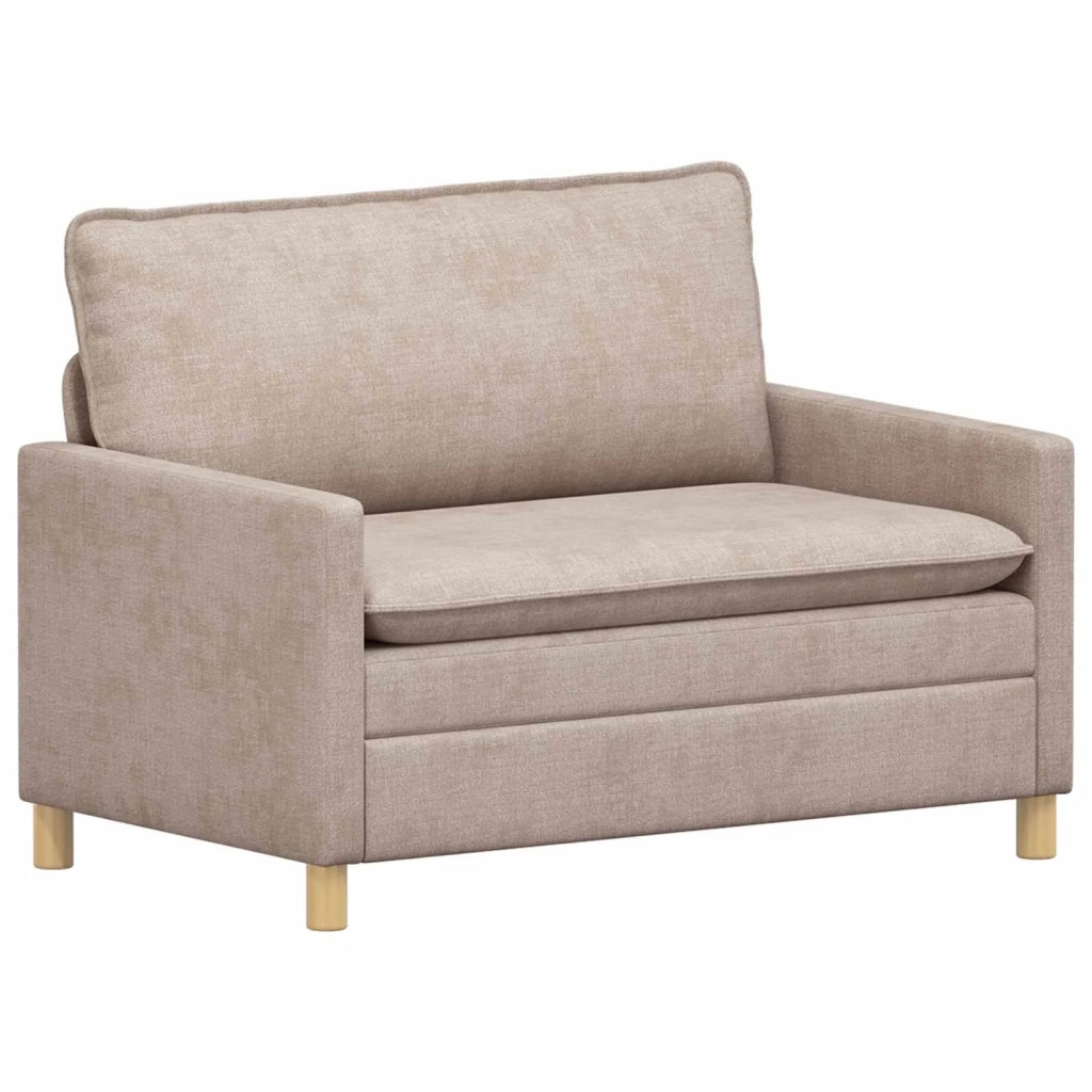 Divano Beige 126 x 81 x 87,5 cm Poliestere 42028819