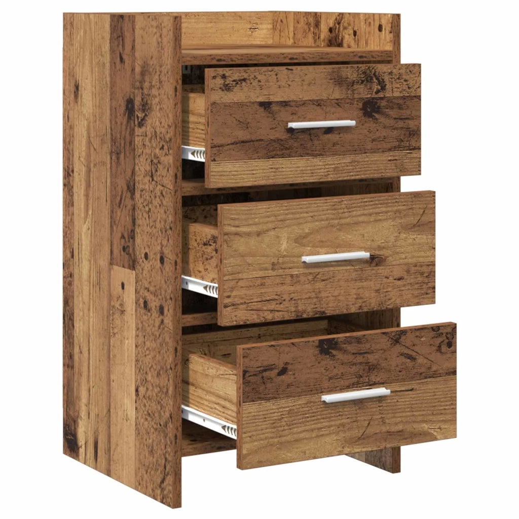 Comodini Legno antico 40 x 36 x 70 cm Legno ingegnerizzato 8011033