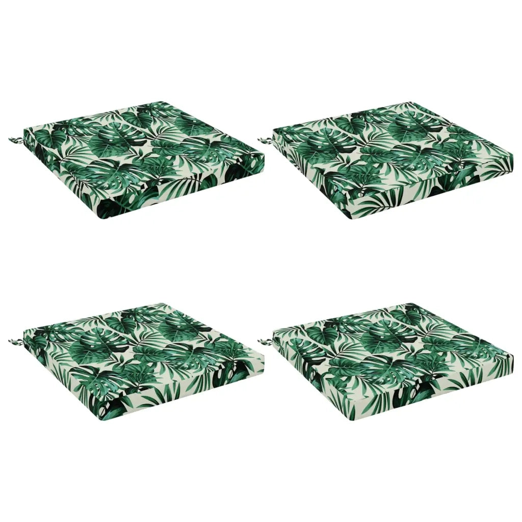 Cuscini per Sedia in 4 Pezzi SOEST 4 pz 100% Poliestere 944922
