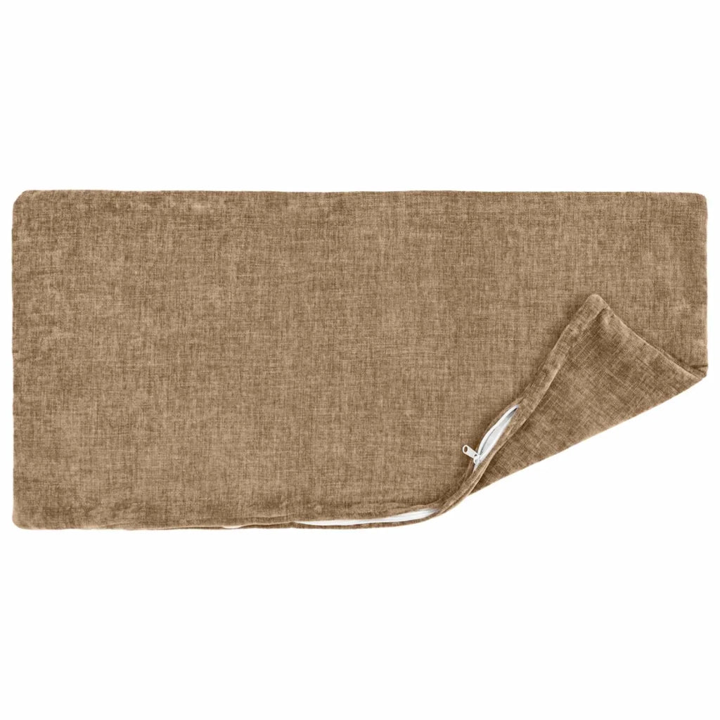 Federa 6 pz HEERLEN Marrone 30 x 50 cm Tessuto Chenille 907798