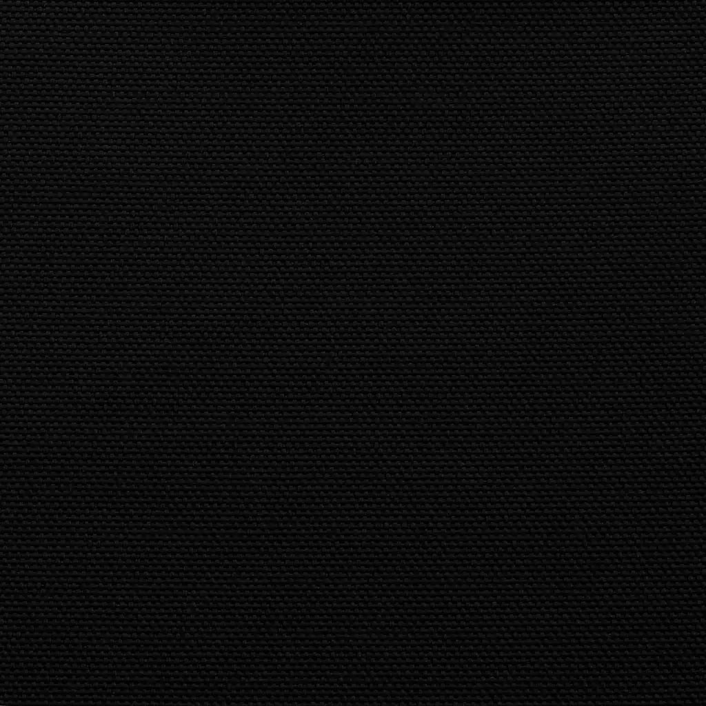 Parasole a Vela Oxford Rettangolare 2x5 m Nero 135754