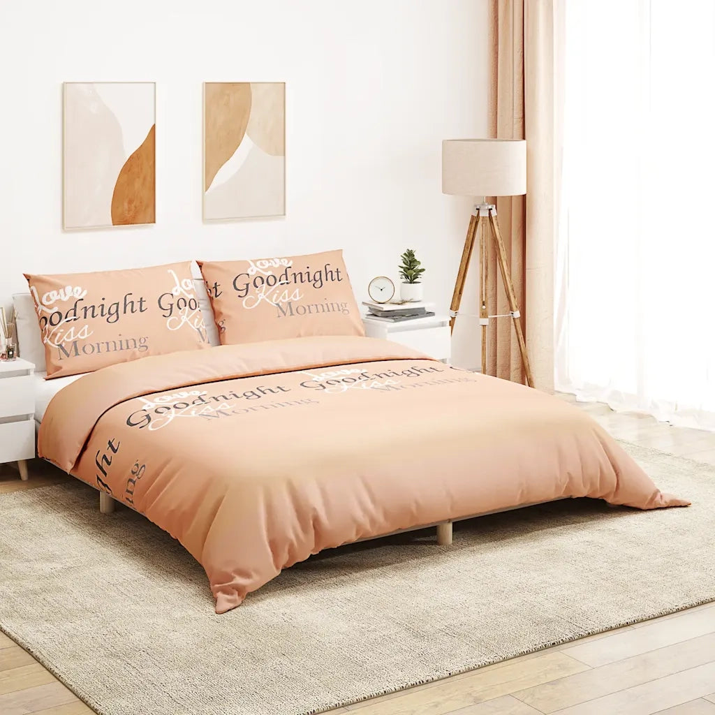 Set Copripiumino Rosa 140x200 cm in Cotone CFW4505347