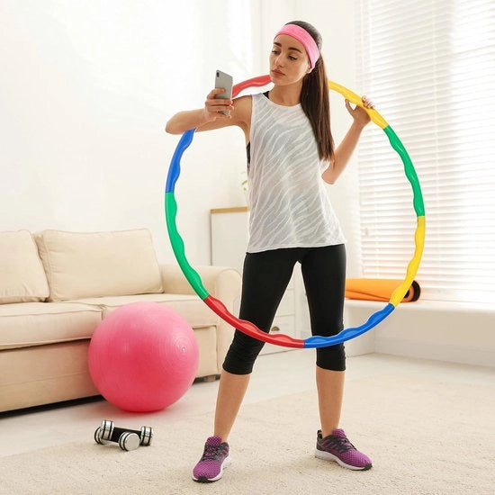 Attrezzo per bambini - Adattabile e rimovibile - Fitness e allenamento sportivo - Colorato - Giocattolo di danza e gioco