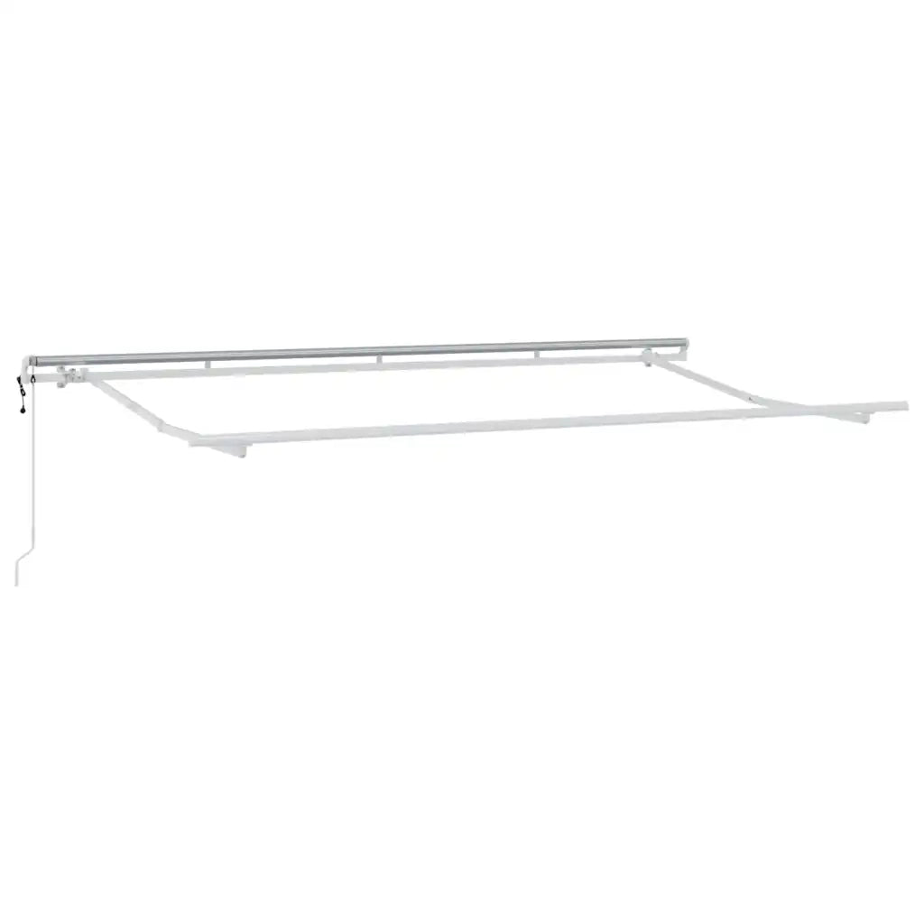 Tenda Retrattile Blu e Bianco 400 x 200 cm 3329779
