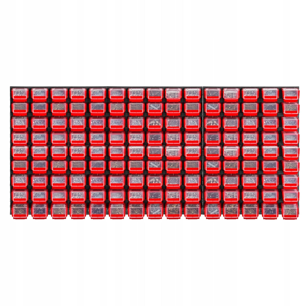 Pannello portautensili KADAX da parete per officina, 174x78 cm, 135 scomparti, garage/officina.