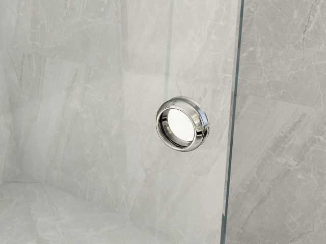 Parete Doccia Walk-In Scorrevole Trasparente 8mm H195cm - 160 cm