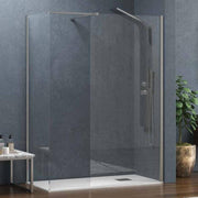 Doccia Walk in Due Pareti H200cm Trasparente 8mm Anticalcare - 100cm - 110cm