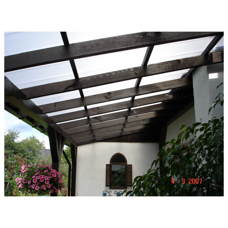 Set di 10 lastre Policarbonato Alveolare 6 mm 1000 x 135 mm
