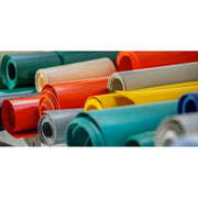 Telo PVC IGNIFUGO Impermeabile Avorio | Telone Solo Rinforzato Sui Lati 650g/mq | Copertura Esterna | 5x2,5m | Resistente Multiuso